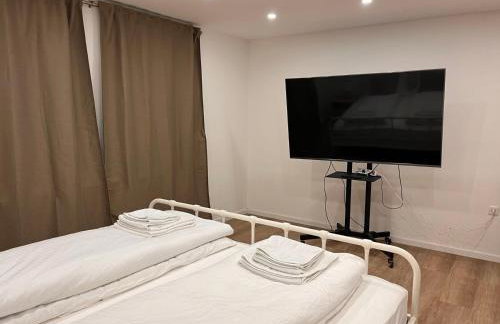 Neu! Große Ferienwohnung 3 Zimmer mit Küche und Bad, 90 qm mit Netflix und PS5 - Photo 19