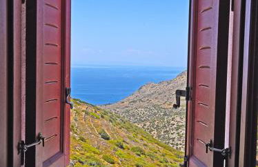 Traditional stone house 1bedroom, sea view, Syros - Foto 8