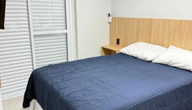 Priority Apartamento perto da praia em Praia Grande, Wifi, Garagem e Vista - Foto 5