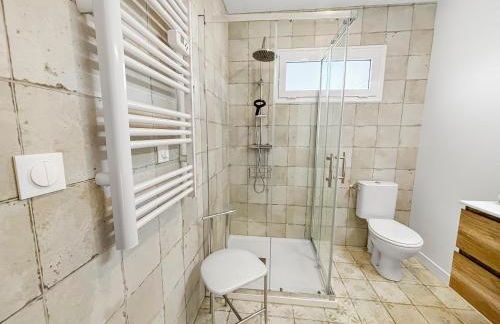 Maison plein pied proche de Paris, 1 chambre capacité 4 personnes, Parking privé, Terrasse privée - Foto 17