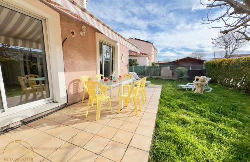 Villa Les Lauriers -3 Chambres, Climatisation, Terrasse, Jardin, BBQ & Plancha- SUDSEJOURCONCIERGERIE - Foto 14