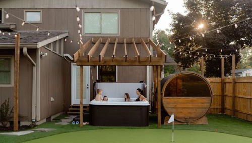 Bluffview on the River with a hot tub sauna pool table and more - Foto 3, Garden