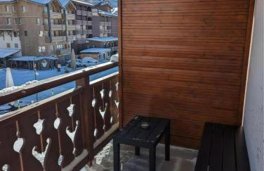 Front de Neige Val Thorens - Skis aux pieds, balcon vue montagne - Foto 19