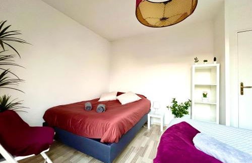 BnGo I Immense RoofTop Lyon I 2 chambres, 4 places parkings, 2 immenses terrasses, 8 personnes - Photo 50