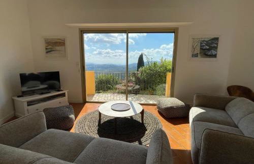 Villa La Baume 10 couchages, piscine, vue mer Le Tignet 06 - Foto 23