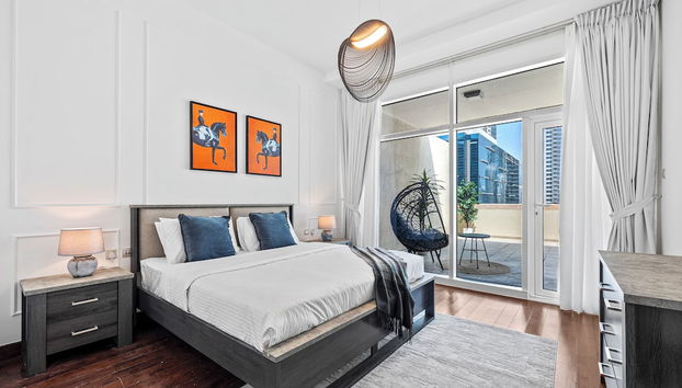 Burj Khalifa View BaySquare Business Bay - Foto 3, Habitación