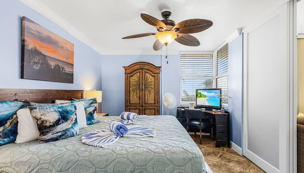 Updated Gulf Front Condo On The South End Of Fort Myers Beach! 1 Bedroom Condo by RedAwning - Foto 5, Habitación