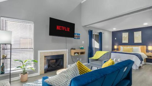 Skyline Loft with 2 Balconies 5 min to Love Field - Foto 3