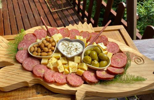 Chalé 1 Alto na Montanha, com lareira e wi-fi - Foto 43