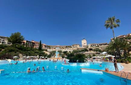 Dans un cadre d'exception, Vue mer panoramique à Agay Côte d'Azur, Village Vacances Cap Esterel, 2 chambres, avec jardin, golf, climatisation, Wifi, 5 piscines - Foto 71