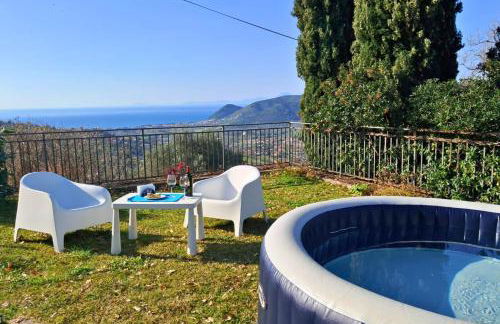 Elegante villa panoramica con giardino e idromassaggio a 10 minuti dal mare - Foto 6
