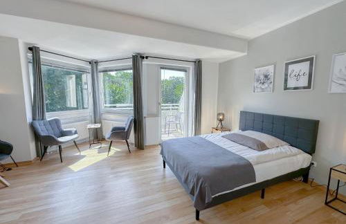 Stadtwald Langzeit-Apartment - Küche - Waschmaschine - S-Bahn direkt - Foto 34