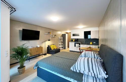 bonquartier Design Apartment mit Balkon, Parkplatz - Foto 1