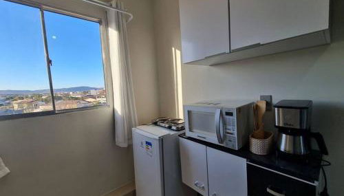 Kitnet404 central, com tv smart,linda vista para janela - Foto 5