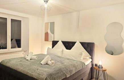 Design-Apartment II Boxspring I Nespresso I Balkon I Basel 10 km I Tiefgarage - Foto 19