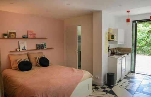 La Hutte de la Tortue Rez-de-jardin Patio au Calme - Foto 12