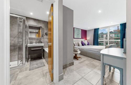 Modern 2 Bed with Balcony & London Eye Views - Foto 47