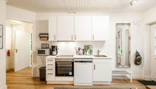 Eco-Apartment - Nähe Trave mit Terrasse - Foto 2, stove, dishwasher, toaster