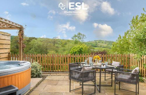 Luxurious 2 Bedroom Countryside Hot Tub Retreat in Stiperstones - Foto 1