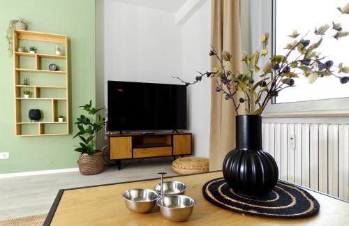 Moderne Wohnung mit Balkon ideal für Familien und Geschäftsreisende - Photo 19