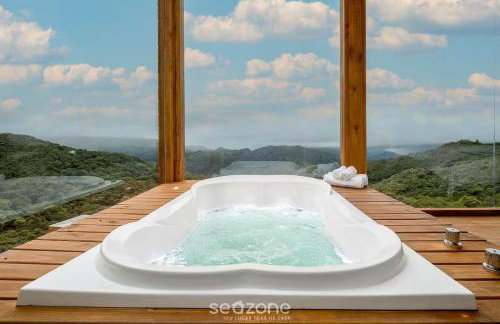 Linda cabana com jacuzzi na montanha VST013 - Photo 1