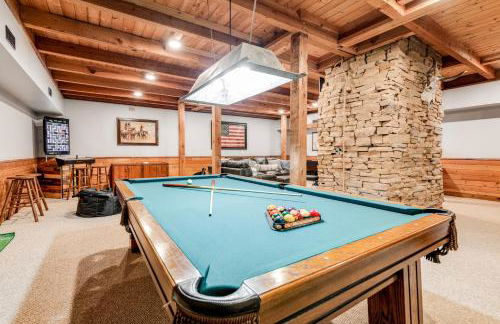 Spacious Serene Cabin Sleep 14 Pool Hot Tub Games - Foto 27