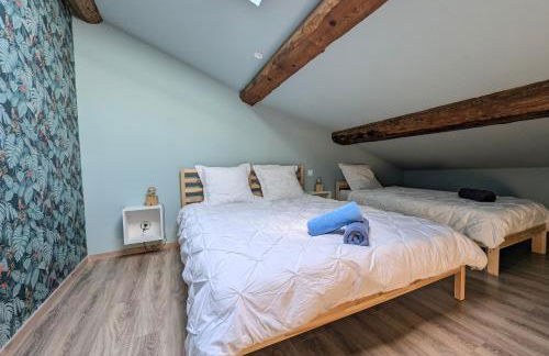 ColorChic 3 étoiles - Parking Privé Terrasse Clim - 120m2 Plein centre - Foto 22