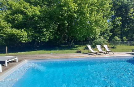 Domaine de Cachaou Logis du Pujeau sauna & spa piscine chauffée - Foto 43