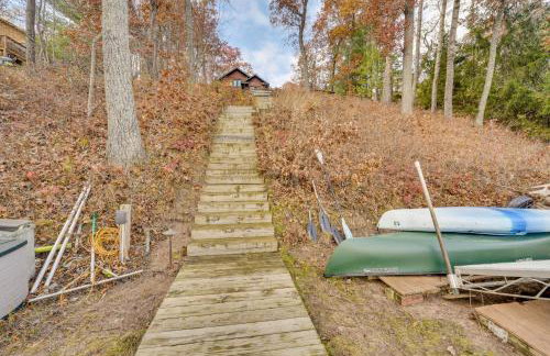 Benoit Lake Escape! Luxe Northwoods Cabin - Foto 36