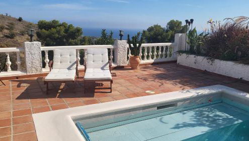 Romantic white Villa -private pool - Foto 4, sunbed