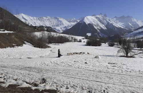 appartement edlweiss 4 pers dans gite"la maison d'augustin" classé 3 étoiles, la tour,73530 st jean d'arves - Foto 29