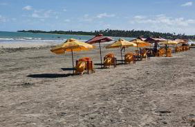 MSFlats Paripueira praia varanda c rede cozinha Wifi Ar split - Foto 80