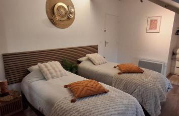 Gite La maison du 37 avec terrasse et jardinet - Foto 17