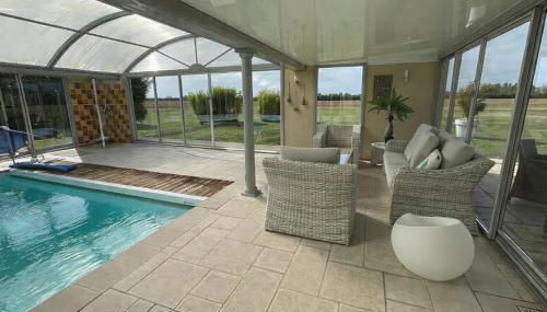 Domaine de la Chesnaie - Piscine couverte - Photo 5