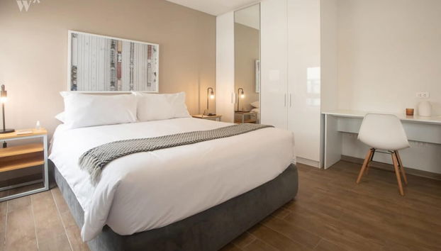 w High Ceiling and Classy 2BR in Miraflores - Foto 2, Habitación