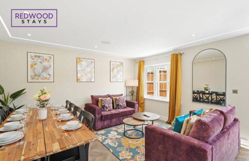 Spacious 4 Bedroom 2 Bath Serviced Home For Contractors & Families with X2 Free Parking Spaces, Fast WiFi - Hosted By Redwood Stays - Foto 26