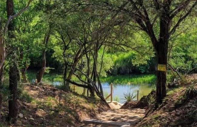Bluebonnet Waterfront Cottage With Hot Tub - Foto 22