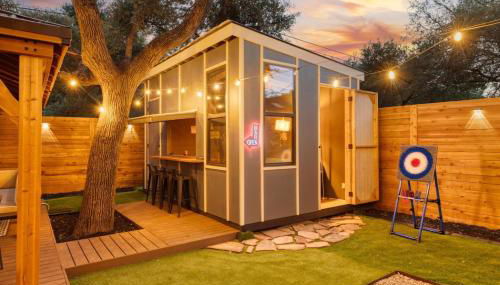 Lone Star Luxe - Heated Pool - Game room - Mini-Golf & Bar - Foto 4, minibar