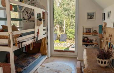 Architektenhaus mit Spielplatz, Sauna & Pool am Wald nahe Hamburg - Foto 17