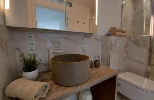 NIDO DEL AMOR deluxe 1a linéa Terraza Indoorpool Wifi Aire Netflix 10 metros a Cala del Pino - Foto 13