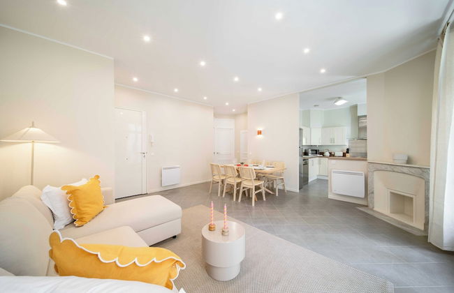 Quiet and Luxurious Apartment - Cannes Center - 2br/6p - Foto 5