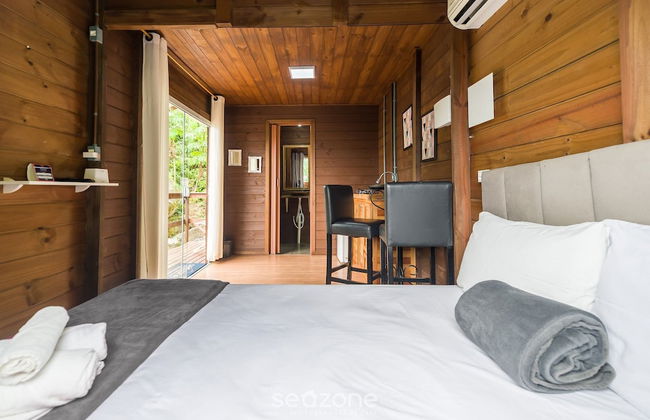 MAV Chalés Rusticos vista parcial do Mar - Foto 1