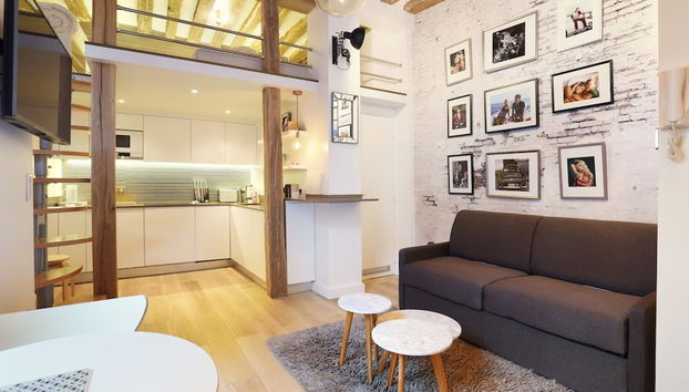 Charming Studio - Le Marais / Beaubourg - Foto 5, Zona de estar