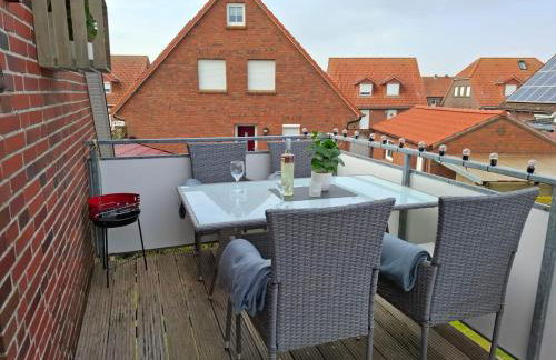 FeWo Lüttje Amselnüst - zentrale Lage mit Balkon - Foto 12