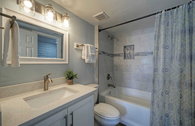Beach Boardwalk Access Pool + Remodeled Interior Tropical Haven by Avantstay - Photo 29