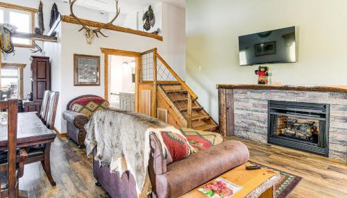 5 Mi to Lake Secluded Pinedale Retreat with Sauna! - Foto 3