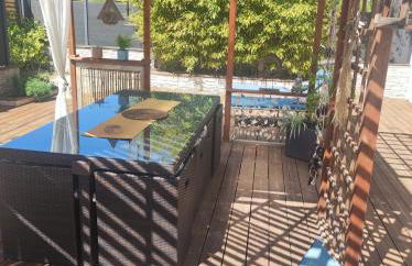 loft, clim, jardin, piscine, calme, parc expo, - Foto 24