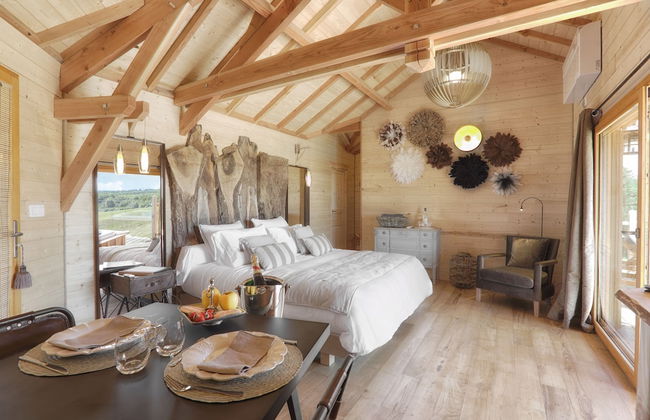 La Mandrélie - La Cabane Du Grand Chêne - Foto 2