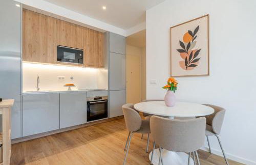 Sleek & Modern Flat w/ Private Garage by HostWise - Photo 5