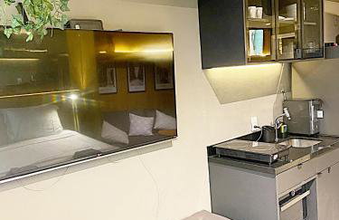 Consolacao GREY BOX - Studio de Luxo no Centro - Ar Condicionado - Cama Queen - Maquina de Lavar - Prox Metrô- Cozinha Completa - Wifi 500mbps - 7 andar - Foto 5